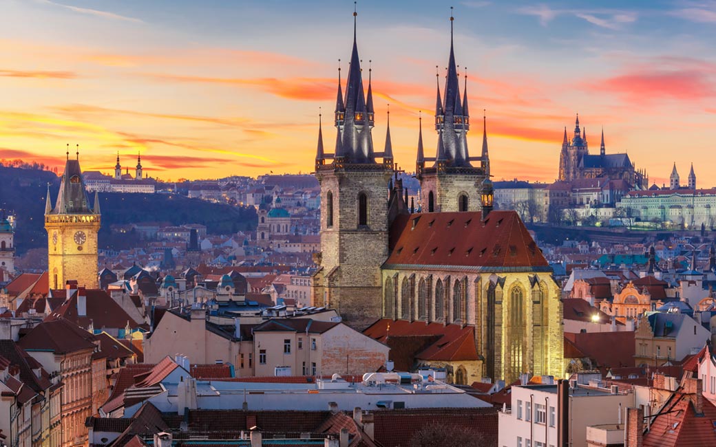 View of Prague Old Town